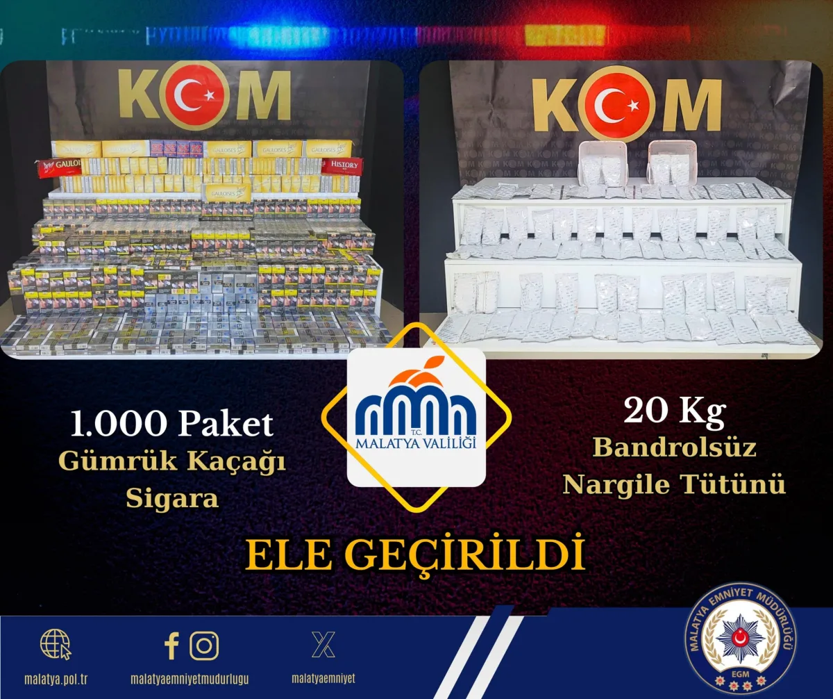 Kaçakçılık ve Organize Suçlarla Mücadeleye Yönelik Operasyon