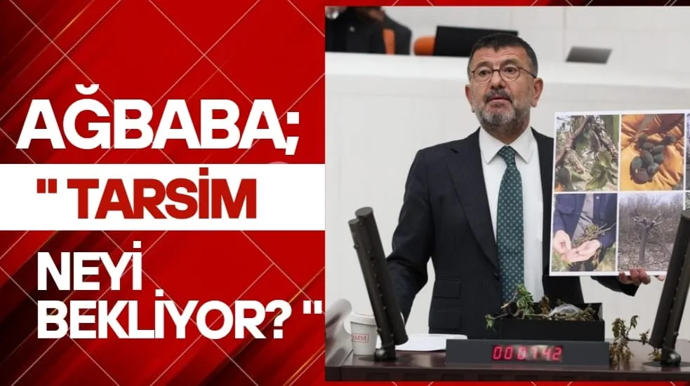 AĞBABA; “Tarsim Neyi Bekliyor?”