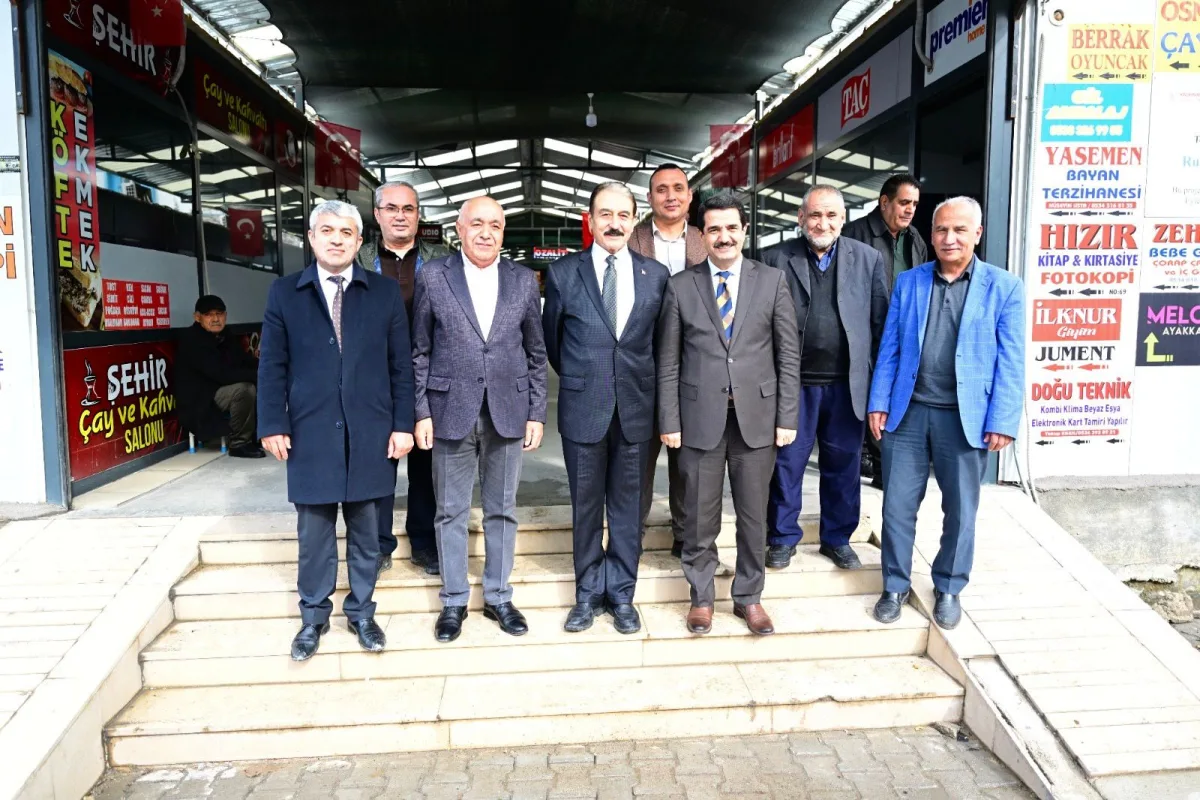 BAŞKAN TAŞKIN ESNAF ODALARIYLA BİR ARAYA GELDİ