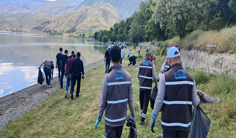 Fırat Edaş “Temiz Göl, Temiz Dünya” Dedi