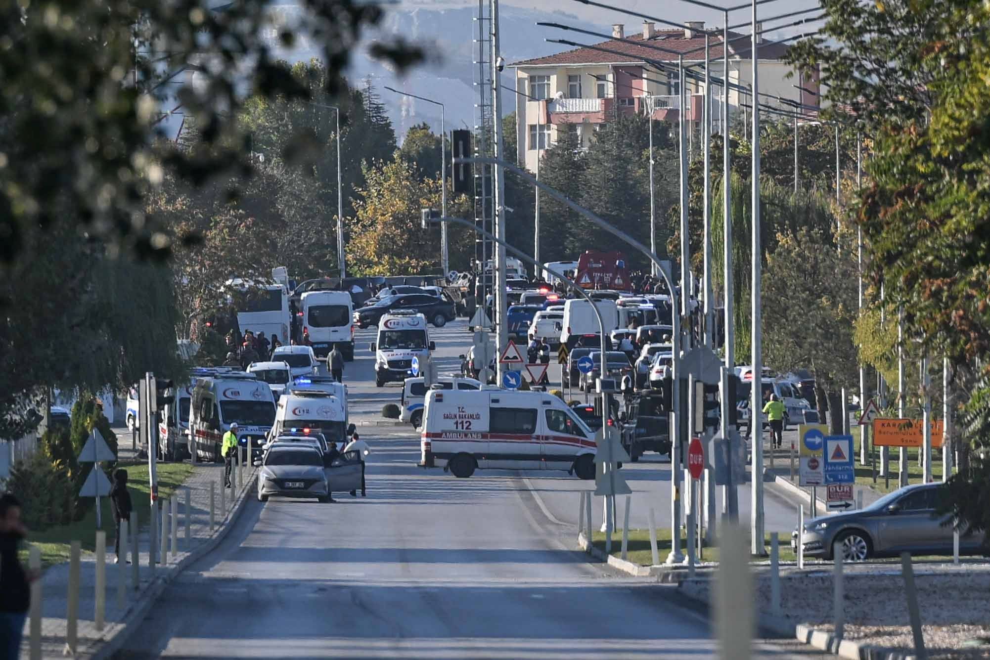 TUSAŞ'DA YARALANAN POLİSLERİMİZ