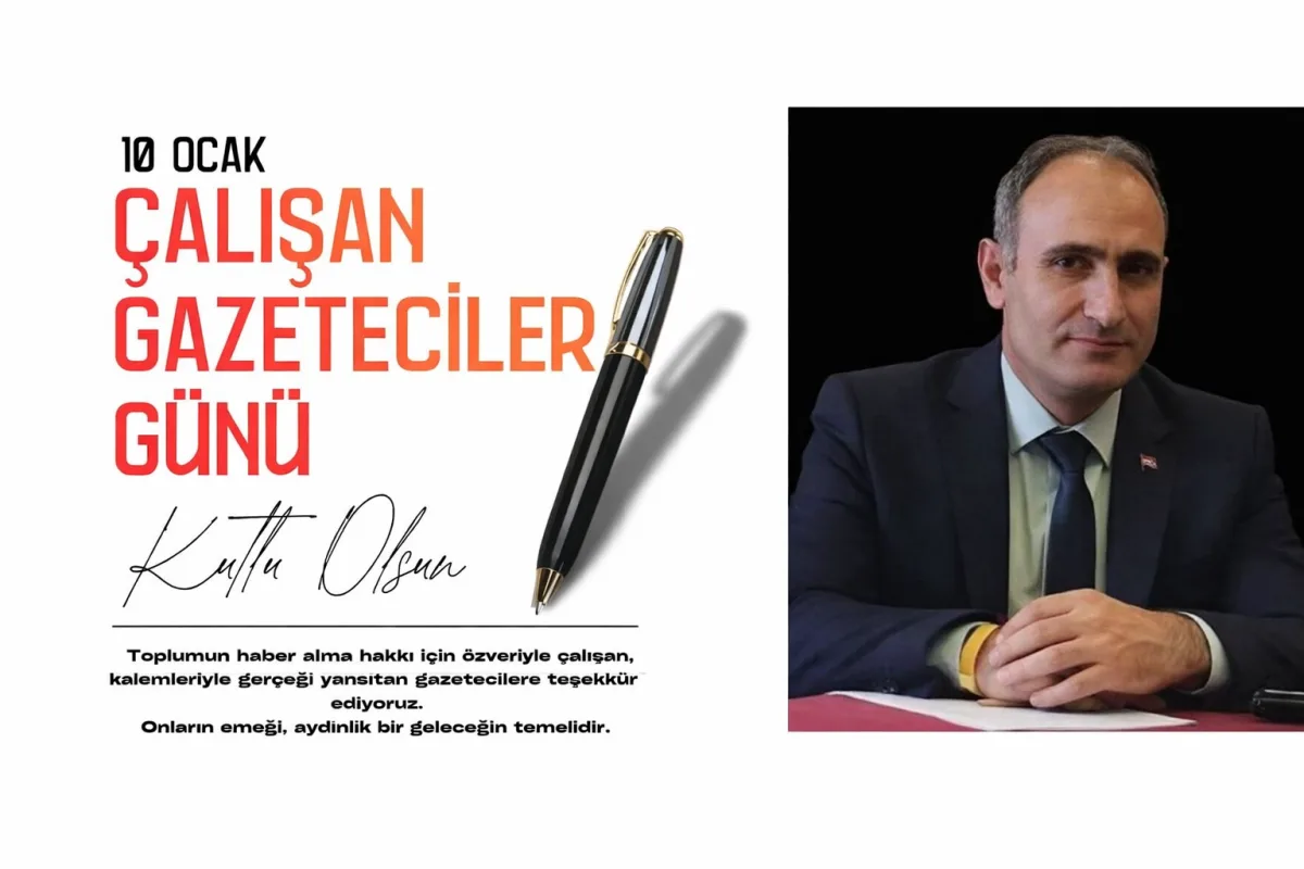 Yurt İmar Sen Genel Başkanı Mehmet ÇOLAK’tan Gazetecilere Kutlama