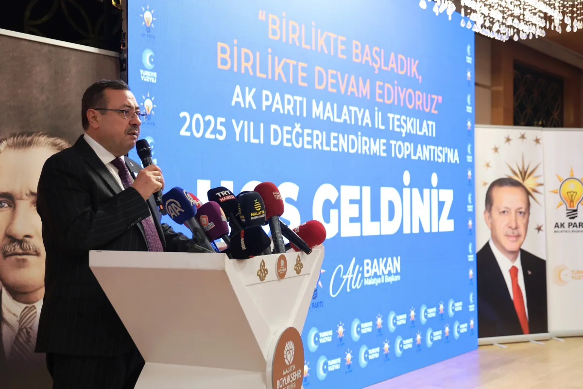 Ali Bakan’dan Malatya Vurgusu: Daha Yapacak Çok İşimiz Var