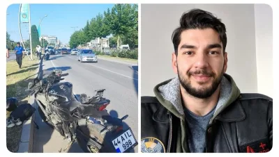 Malatya'da Motosiklet Kazası Can Aldı